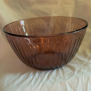 Pyrex Serving Bowl, 1.5 quart purple/cranberry serving bowl